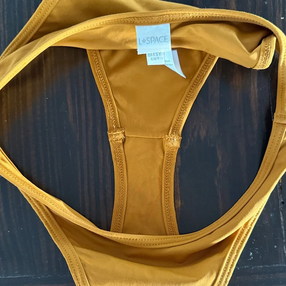 l*space Bitsy Cut Bikini Bottom in Warm Caramel XS